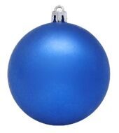 Пластиковый шар 250 мм синий матовый