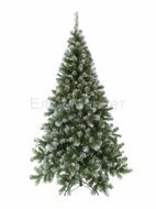 Искусственная ель Альпийская заснеженная с шишками 3 м, ПВХ