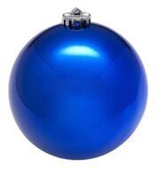 Пластиковый шар 250 мм синий глянцевый