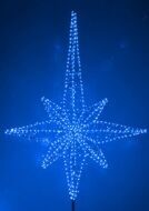 Макушка Роза ветров светодиодная 80 см