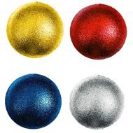 Новогодний шар Искристый 25 см