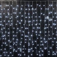 Светодиодный занавес 2*2 м, 240 холодных белых LED ламп