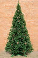 Искусственная елка Подольская с шишками 7 м, ПВХ