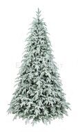 Искусственная ель Polaris заснеженная 240 см, 800 холодно-белых LED ламп, литая+пвх
