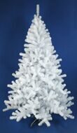 Искусственная белая елка Метелица 240 см, ПВХ