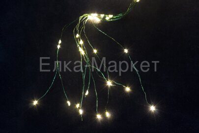 Светодиодная гирлянда Роса 200 тепло-белых led 10*2м