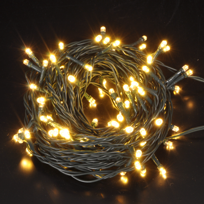 Светодиодная гирлянда для дома 13.5 м 200 теплых белых LED ламп